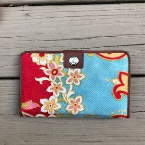 Floral Spartina Wallet